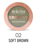 Alvin Dor Brow me     02 soft brown